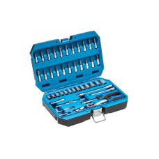 Klucze nasadowe 1/4", zestaw 46 elementów Högert HT1R416