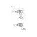 Wiertarko-wkrętarka udarowa Metabo SB 18 LTX BL I 2x2.5Ah