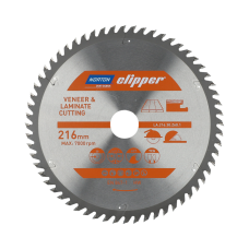 Tarcza pilarska widiowa 216x30mm Norton LA.216.30.Z60.1