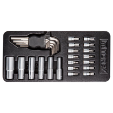 Końcówki wkrętakowe z uchwytem 29szt. Topex 79R515