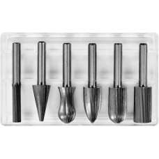 Frezy trzpieniowe do metalu 6szt. Yato YT-61711