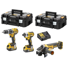 Zestaw elektronarzędzi 18V DeWalt XR DCK384P2T 2x5.0Ah