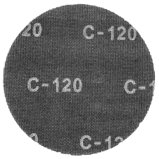 Siatka ścierna na rzep, 225mm, K120, do 59G260, 10szt. Graphite 55H745