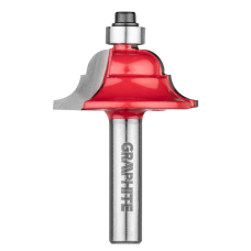 Frez z łożyskiem, ozdobny, HM, 34.9 x 15mm, trzpień 8mm Graphite 56H233