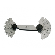 Gwintomierz metryczno-calowy 0.25-62 58szt. Kmitex G610-060