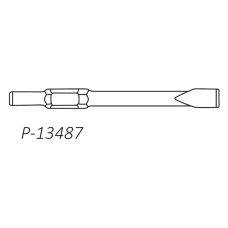 Przecinak płaski 32 x 400 mm do młotów z serii HM Makita p-13487