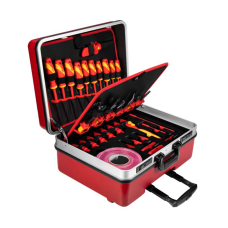 Zestaw narzędzi izolowanych do naprawy aut elektrycznych i hybrydowych, 51szt. Neo 01-312