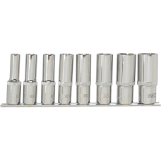 Długie nasadki Spline 1/2", zestaw 8 elementów Neo 08-650