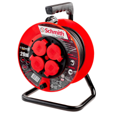 Przedłużacz bębnowy przewód 3x1,5mm, 20m Schmith SPPL-1-20