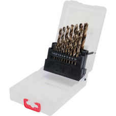 Wiertła do metalu CO-HSS 19szt. Yato YT-41604