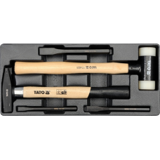 Wkładka do szuflady młotki i przecinaki 5 części Yato YT-5540